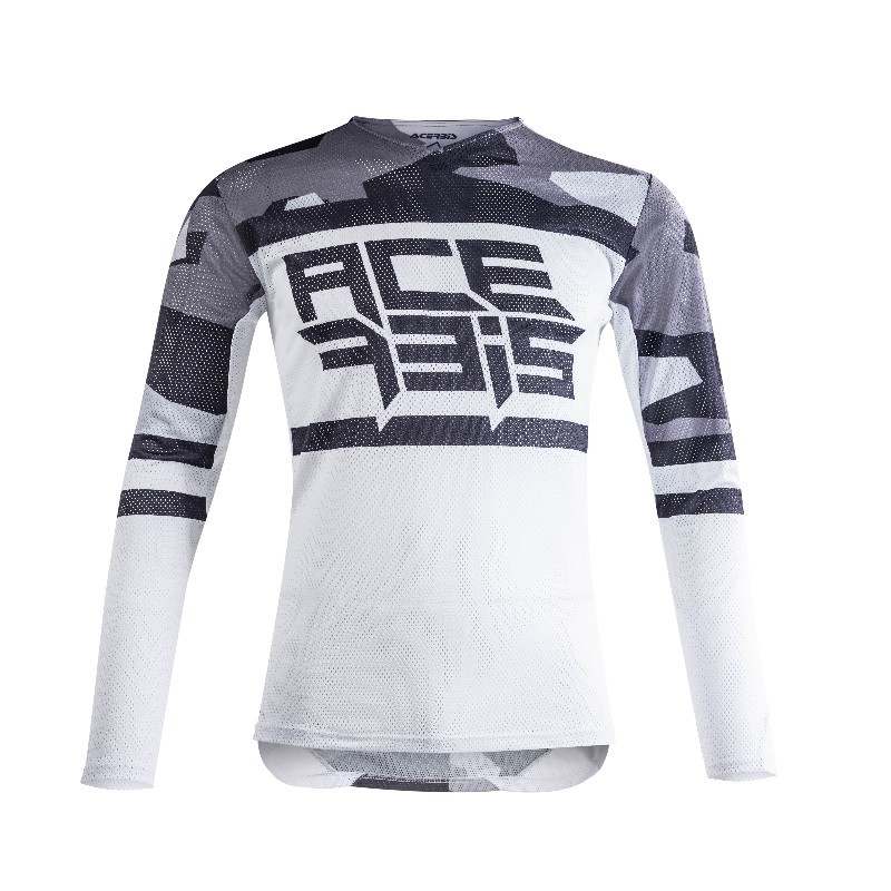 ACERBIS - HELIOS JERSEY- GREY WHITE